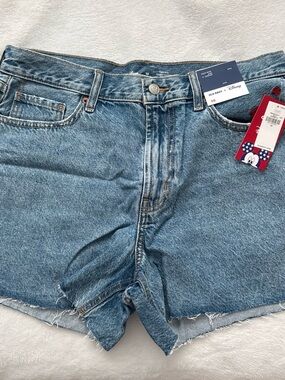 Old Navy Light Blue Denim Cutoff Shorts